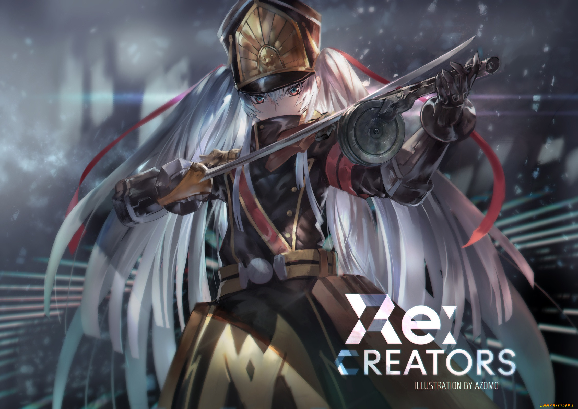 , re,  creators, gunpuku, no, himegimi